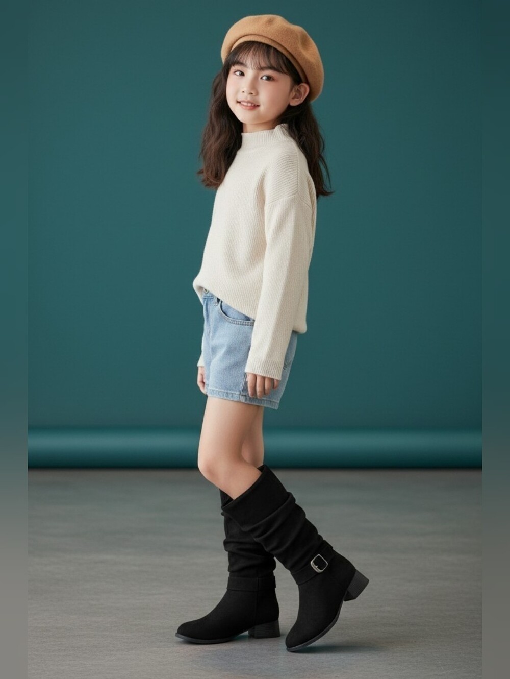🎀Girls Steve Madden Tall Suede Boots🎀 Size 1